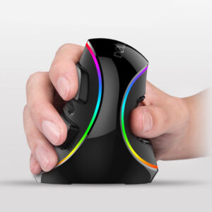 Brilliant Vertical Ergonomic RGB Mouse