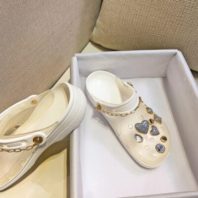 Sandals Women Platform Jelly Shoes Women Transparent Rain Boots Sandals - Image 2