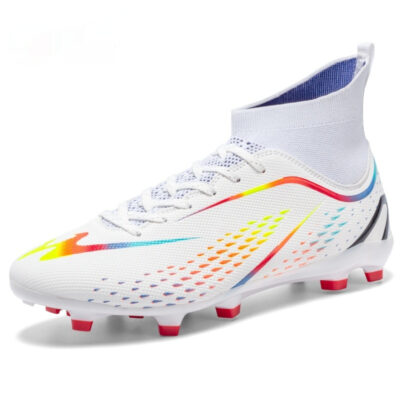 Fantastic High-top Breathable Children's Football Shoes - Image 6