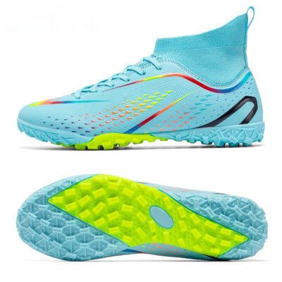Fantastic High-top Breathable Children's Football Shoes - Image 9