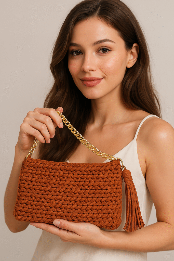 Wonderful Crochet Handbag By Chrysantemum 🪷