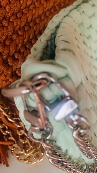 Fantastic Green Crochet Handbag By Chrysantemum🪷 - Image 7