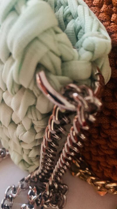 Fantastic Green Crochet Handbag By Chrysantemum🪷 - Image 6