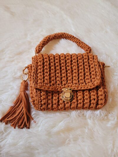 Fantastic Mini Crochet Handbag By Chrysantemum 🪷 - Image 4