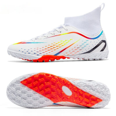 Fantastic High-top Breathable Children's Football Shoes - Image 8