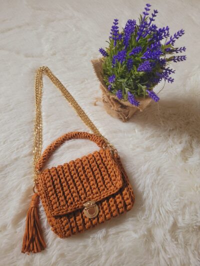 Fantastic Mini Crochet Handbag By Chrysantemum 🪷 - Image 2