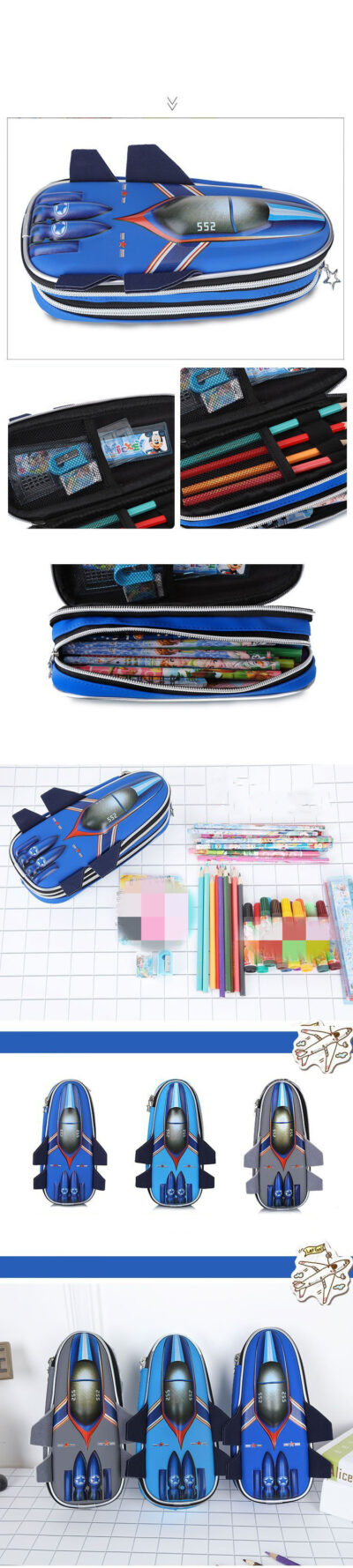 Fantastic Large Capacity Pencil Case For Primary School 🚀 - Image 2