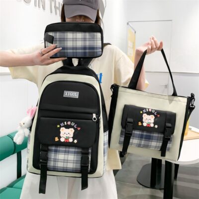 Wonderful Three-piece Set For High School 🎒 - Image 4
