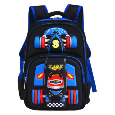Fantastic Car School Backpack For Primary School 🚘