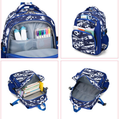 Football School Backpack For Elementary ⚽