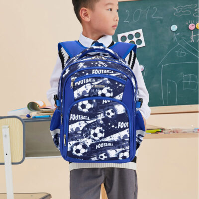 Football School Backpack For Elementary ⚽ - Image 2