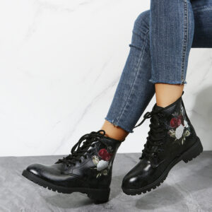 Workwear Boots With Large Print For Women
