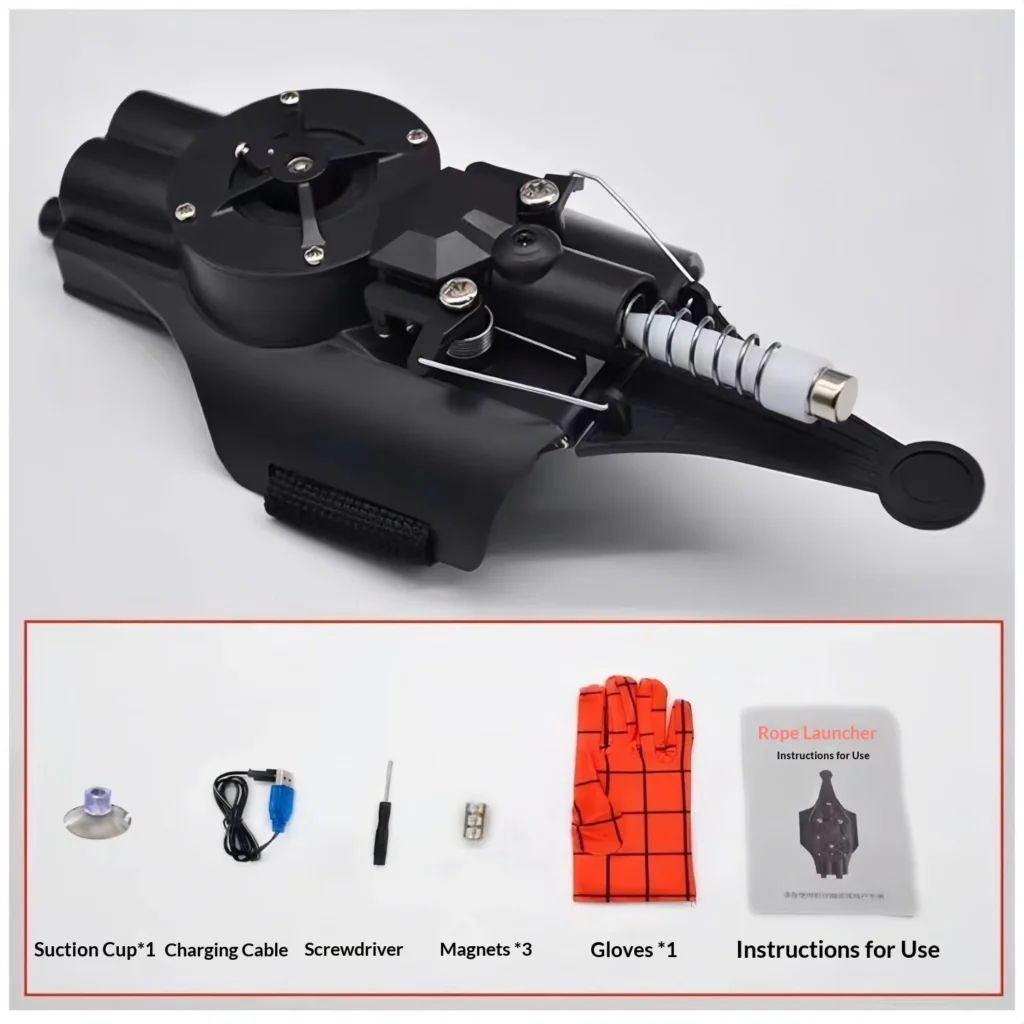 Fantastic Electric Auto Retractable Spider Web Shooter